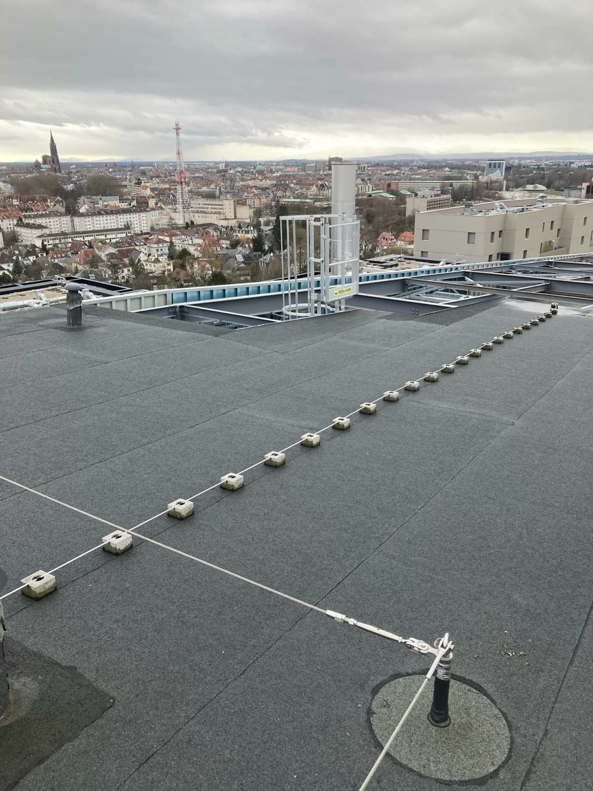 Netconcept - Sécurisation travaux accès difficiles en hauteur