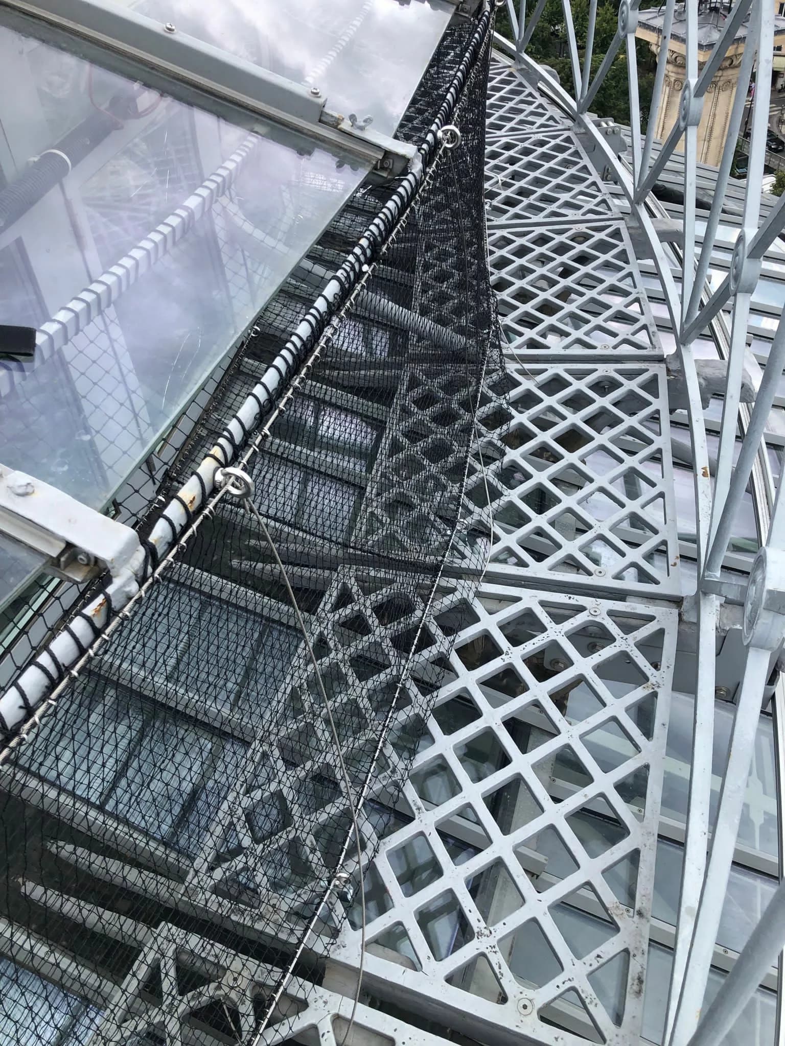 Installation filet anti-volatile Paris